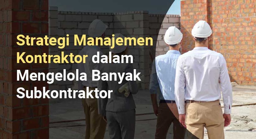 manajemen kontraktor