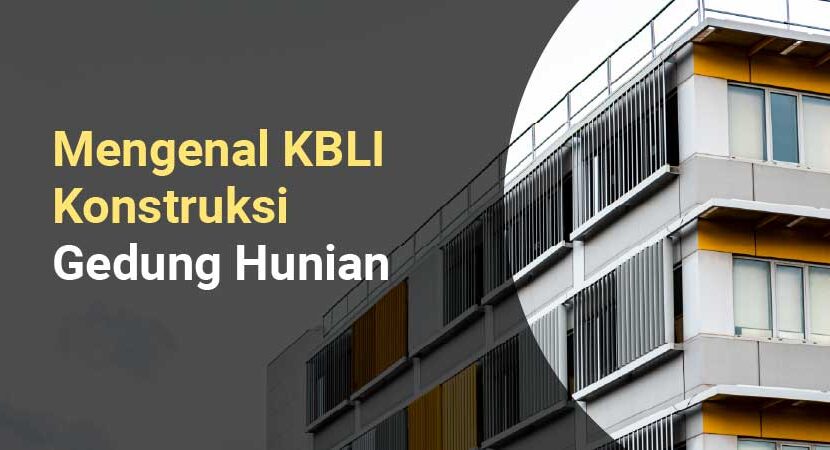 kbli konstruksi gedung hunian