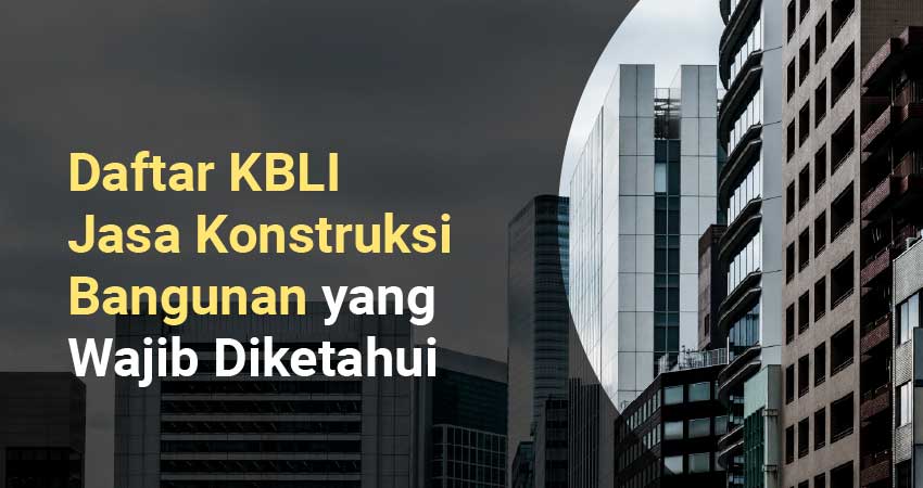 KBLI jasa konstruksi bangunan