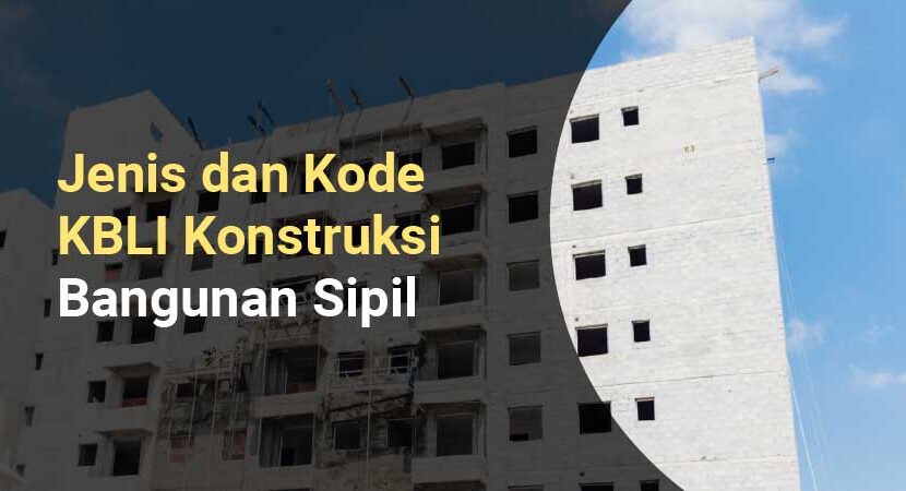 kbli konstruksi bangunan sipil