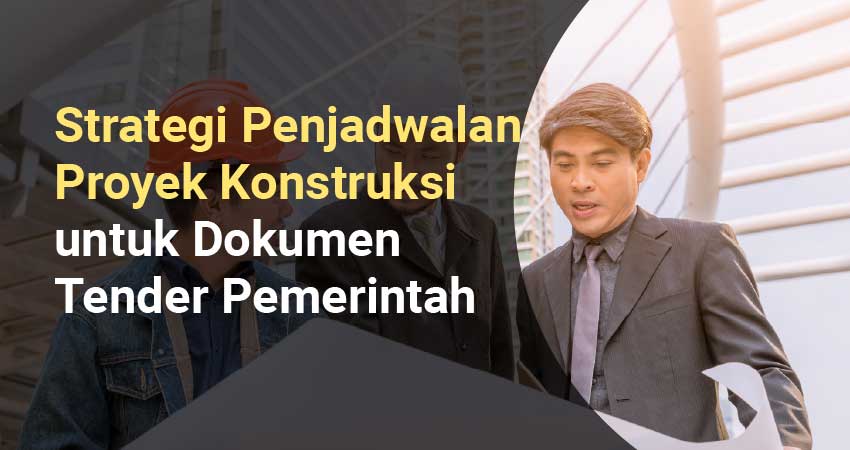 penjadwalan proyek konstruksi
